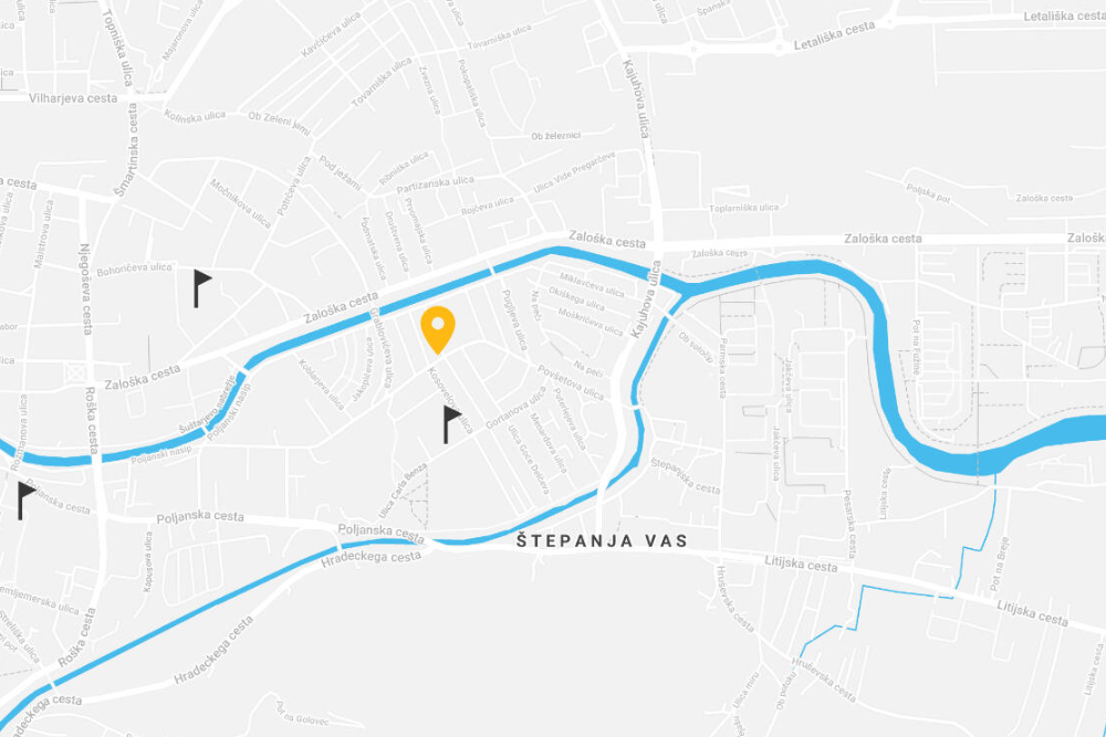 Lokacija — Študentska Hiša Ljubljana, Kodeljevo